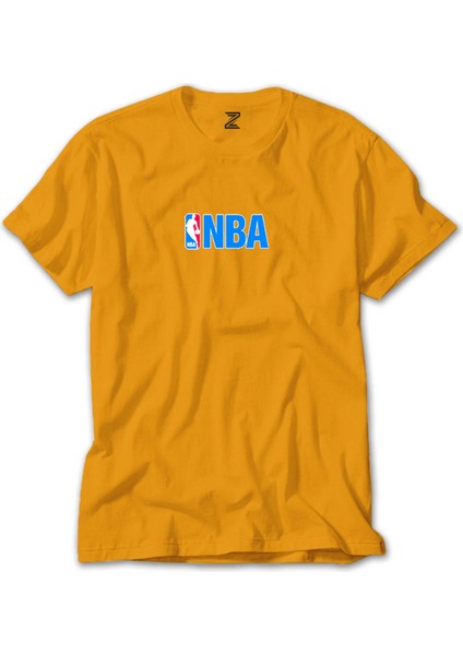 Nba Logo Sarı Tişört Liyada