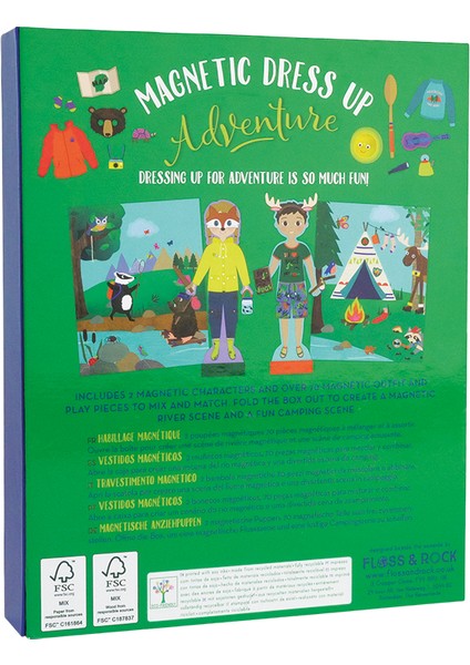 Mıknatıslı Giydirme Setleri / Adventure