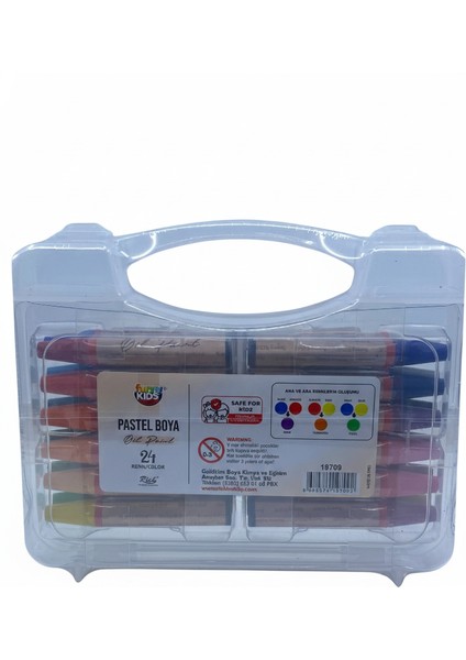 24'lü Çantalı Pastel Boya fiyatları