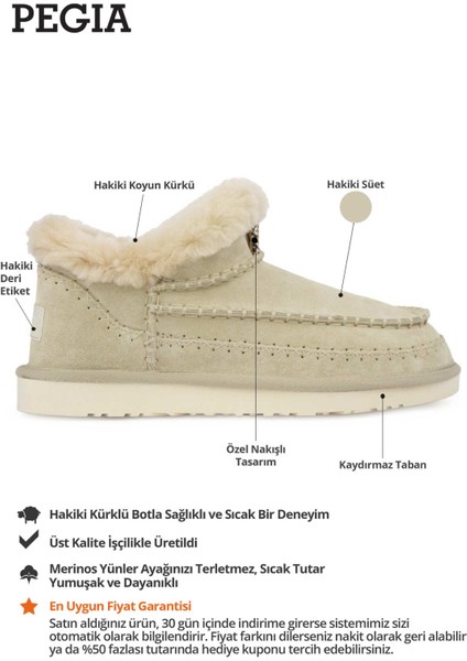 Kadın Hakiki Kürk Mini Bot 191160