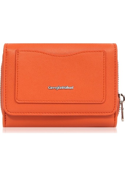 Mentor Kadın Cüzdan-Portföy 65239Mn-Kiremit