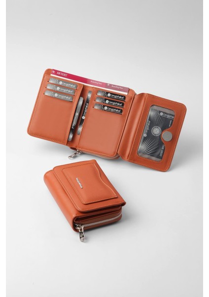 Mentor Kadın Cüzdan-Portföy 65239Mn-Kiremit indirimleri