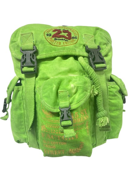 Tek Gözlü Vintage Disayn Unisex Sırt Günlük Okul Gezi Kamp Trekking Çantası Kc Ahtapot Bag 26 cm x 42 cm fiyatları