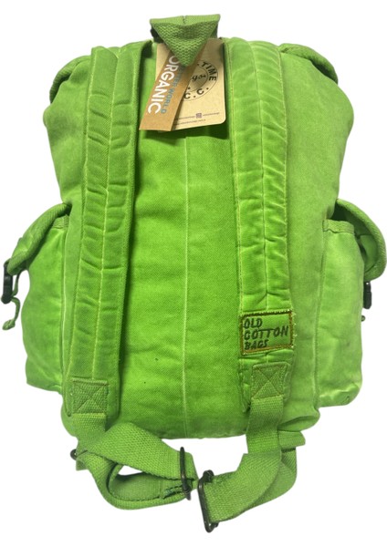 Tek Gözlü Vintage Disayn Unisex Sırt Günlük Okul Gezi Kamp Trekking Çantası Kc Ahtapot Bag 26 cm x 42 cm