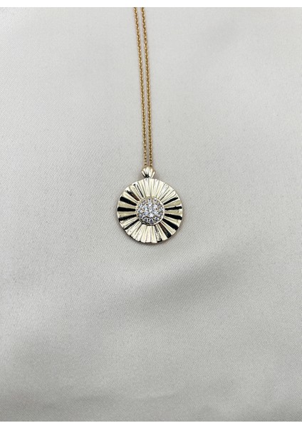 Fıora Gold Figür Kararmaz Çelik Kadın Kolye - Şık - Zarif fiyatları