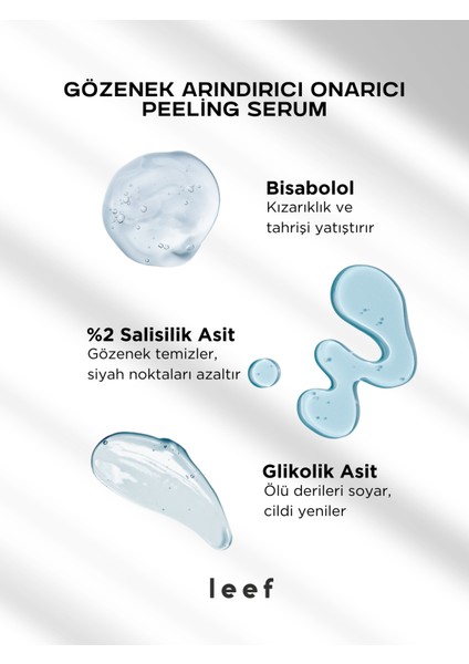 Aha Bha Serum | Onarıcı Peeling | %10 Aha %2 Bha Bisabolol | Su Bazlı indirimleri