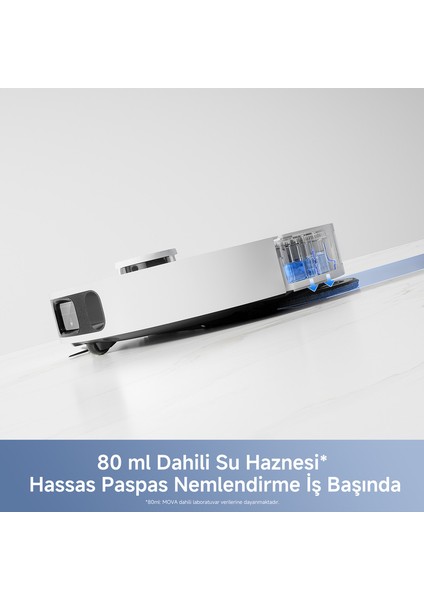 E40ULTRA Robot Süpürge 19.000 Pa Emiş Gücü