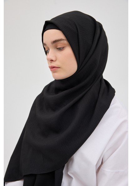 Pamuk Jaz Şal Siyah 5674