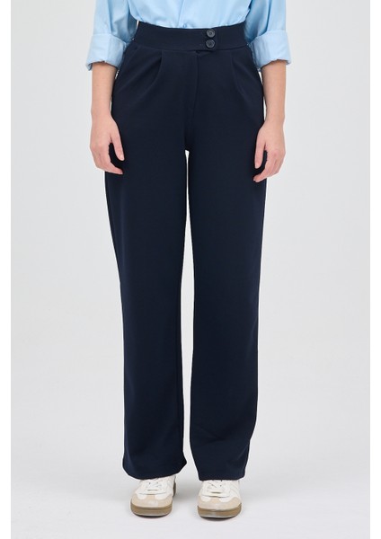 Laci Çift Düğmeli Kadın Pantolon 5010 modelleri