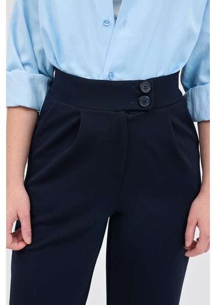 Laci Çift Düğmeli Kadın Pantolon 5010 indirimleri