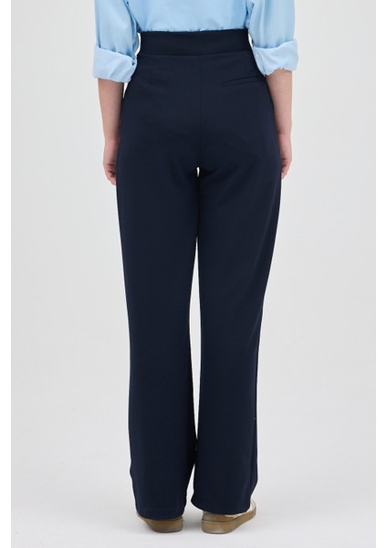 Laci Çift Düğmeli Kadın Pantolon 5010