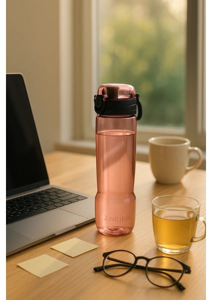 Lento Switch Pembe Bpa Içermez 650 ml Tritan Su Matarası