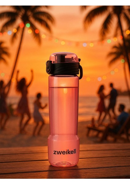 Lento Switch Pembe Bpa Içermez 650 ml Tritan Su Matarası