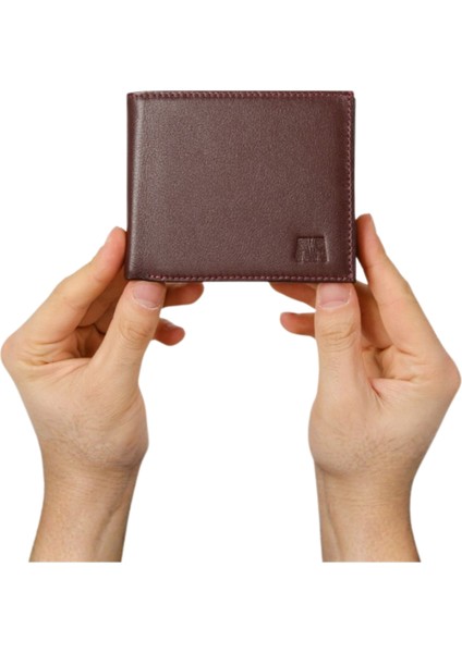 Hakiki Deri Bozuk Paralı Erkek Cüzdan | Bond 7110