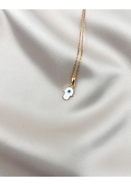 Fıora Fatma Ana Eli Kolye Ayarlanabilir Gold Zincirli indirimleri