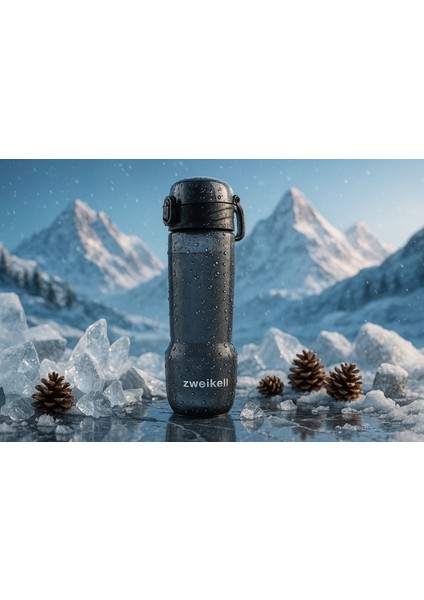 Lento Switch Turkuaz Bpa Içermez 650 ml Tritan Su Matarası