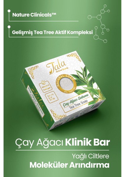 Çay Ağacı Sabunu Arındırıcı ve Sebum Dengeleyici Yağlı Ciltler İçin Doğal Sabun 150 Gr modelleri