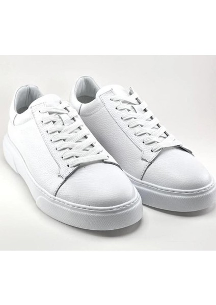 Bagsshoes 2501 Footcap Erkek Hakiki Deri Yüksek Taban Premium Sneaker Ayakkabı