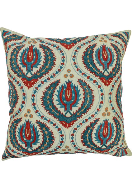 Etrenli Dekoratif Ipek Kırlent 50X50 cm