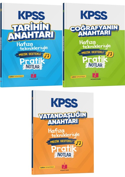 2026 KPSS Hafıza Teknikleriyle Müzik Destekli Pratik 3'lü