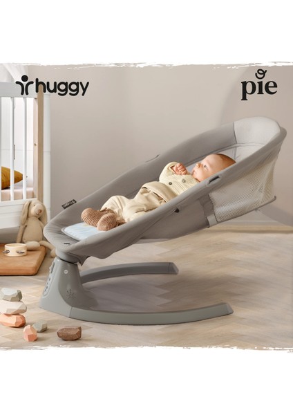 Pie Yenidoğana Uygun Otomatik Sallanabilir Kumandalı Bluetooth Müzikli Ana Kucağı