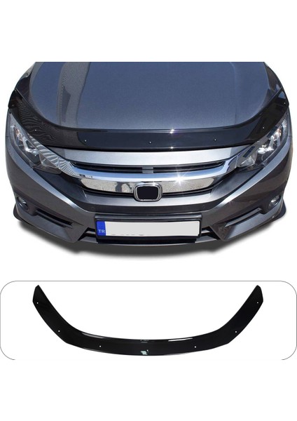 Honda Civic Uyumlu 2016-2021 Abs Kaput Rüzgarlığı