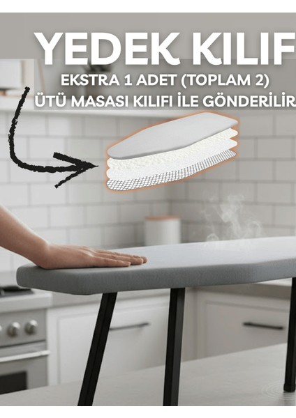 Mini Ütü Masası Pratik Konforlu Taşınabilir Portatif Hafif Asılabilir Seyahat Kompakt Ütü Masa 38x88