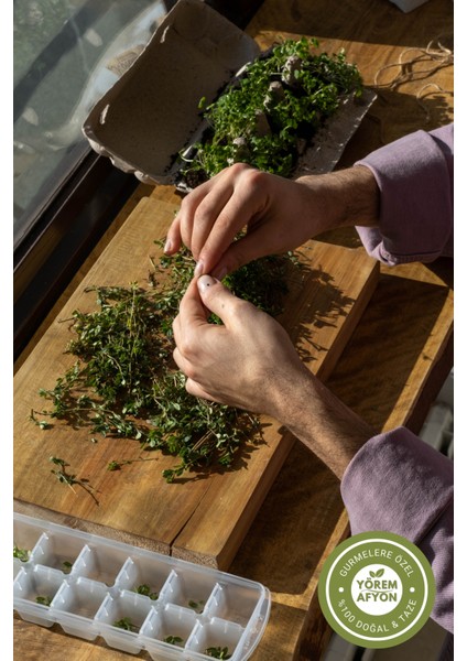 Yörem Afyon Anadolu’nun Sofra Mirası Hoş Kokulu El Toplaması Doğal Kurutulmuş Zahter (Origanum Syriacum) | 70GR indirimleri