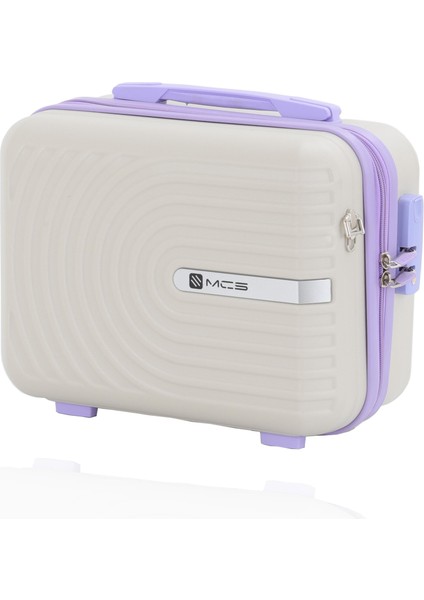 Polipropilen 3'lü Valiz Seti Büyük & Kabin & Makyaj V374