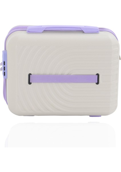 Polipropilen 3'lü Valiz Seti Büyük & Kabin & Makyaj V374