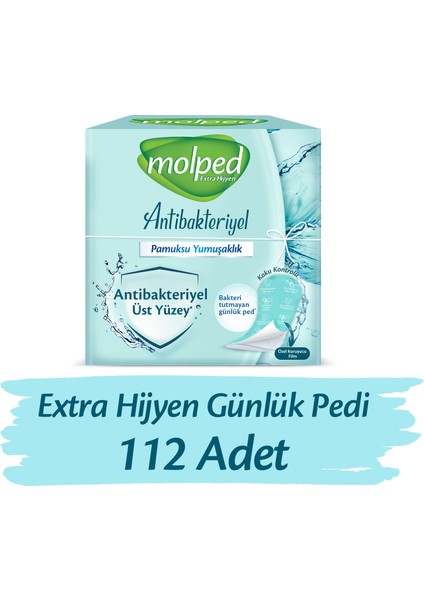 Extra Hijyen Günlük Ped 112 Adet