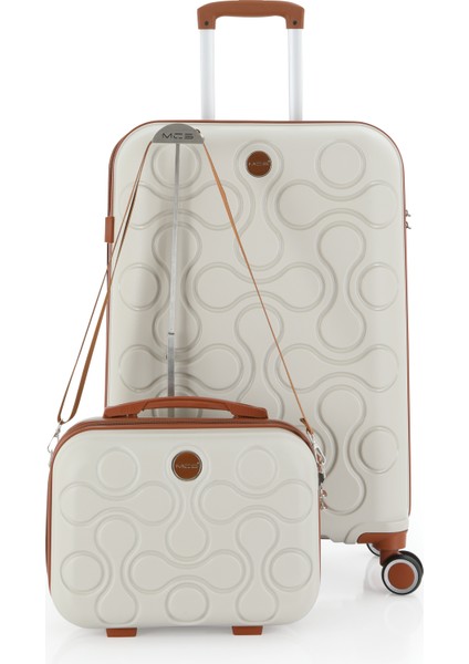 Polipropilen 2'li Valiz Seti Orta & Makyaj V376