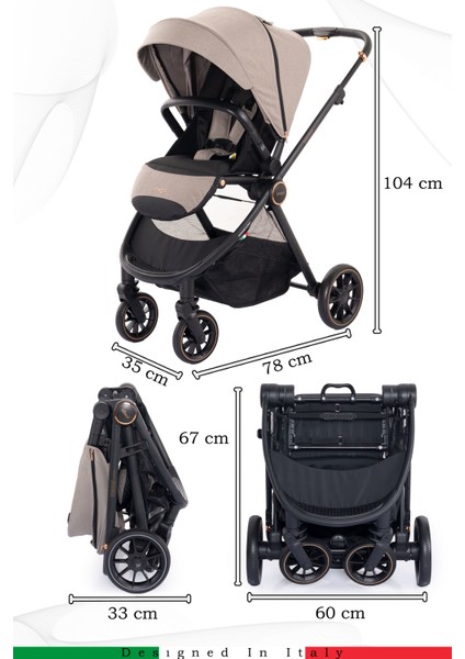 2028 Venüs Travel Sistem Bebek Arabası Bej modelleri
