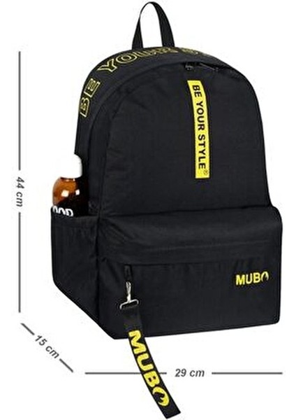 Be Your Style Kadın Sırt Çantası Kumaş Malzeme 43 x 15 x 28 cm modelleri
