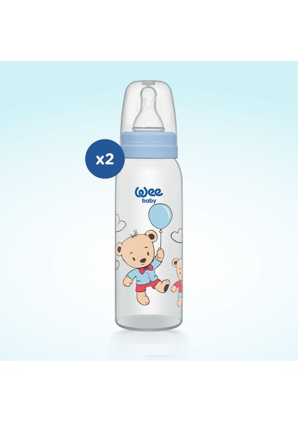 Klasik Pp Biberon 250 ml - Mavi (2'li Set) modelleri