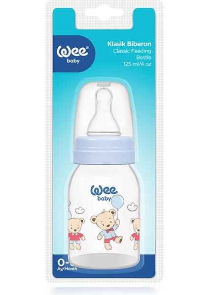 Klasik Pp Biberon 125 ml - Mavi (2'li Set) indirimleri