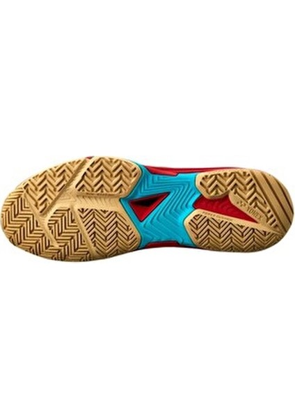 Sonicage 3 Kırmızı Erkek Tenis Ayakkabısı Tüm Kortlar İçin Dayanıklı ve Rahat