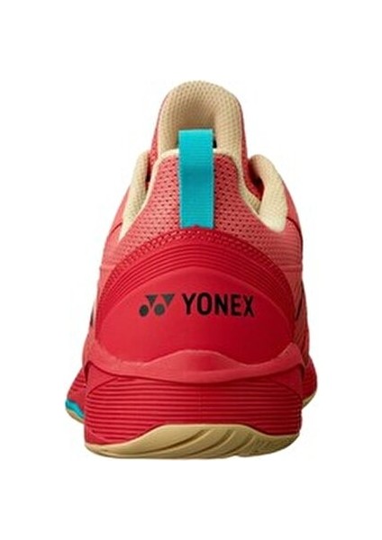 Sonicage 3 Kırmızı Erkek Tenis Ayakkabısı Tüm Kortlar İçin Dayanıklı ve Rahat