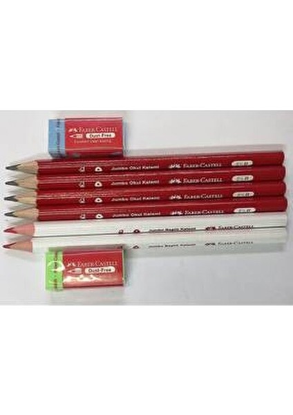 Jumbo Boya Kalem Seti 12 Canlı Renk Ergonomik ve Yumuşak Doku modelleri