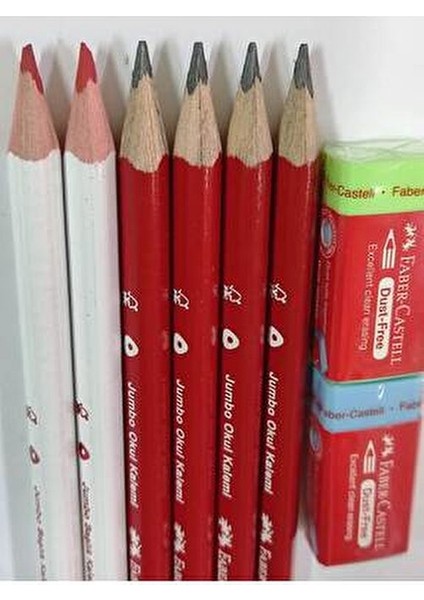 Jumbo Boya Kalem Seti 12 Canlı Renk Ergonomik ve Yumuşak Doku indirimleri