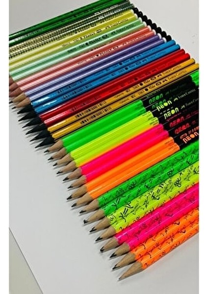 Kaliteli 12 Adet Kurşun Kalem Renkli ve Neon Seçenekleriyle Eğlenceli Çizimler İçin fiyatları