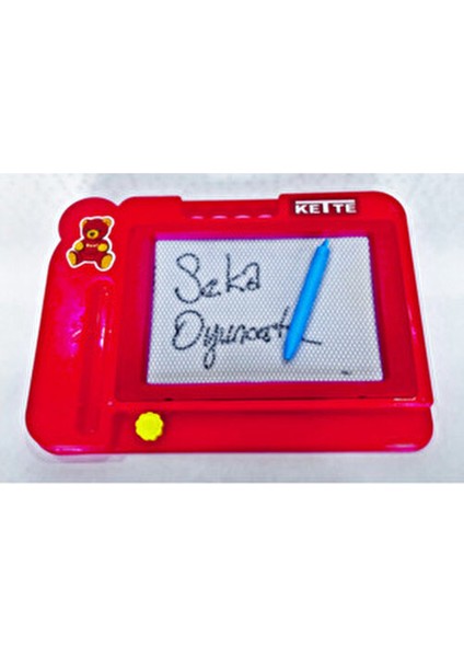 Orta Boy Yazı Tahtası Pembe Renk 27x19,5 cm Çocuklar İçin Eğlenceli Kullanım fırsatları