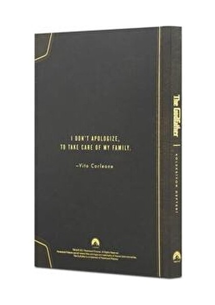 The Godfather Koleksiyon Defteri Seti 1 156 Sayfa 14 cm x 19,5 cm Yıkanabilir Özellikte