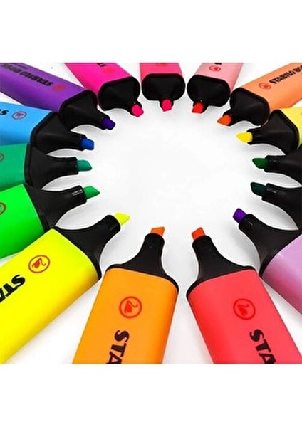 Boss Turkuaz Fosforlu Kalem 1 Adet 15 mm Kalınlıkta Ofis ve Okul İçin indirimleri