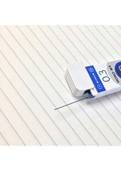 Mono-WX Profesyonel Kalem Uçları 0,3 mm 20 Adet H Renkli ve Kullanışlı