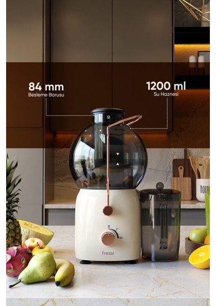 Katı Meyve Sıkacağı Hız Ayarlı 1,2l 800W FR-KM01 Essenza fiyatları