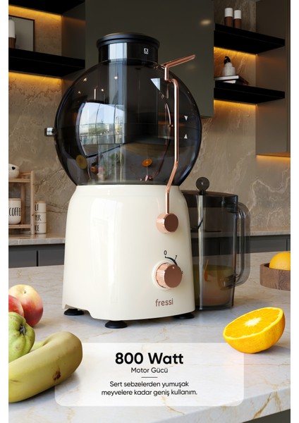 Katı Meyve Sıkacağı Hız Ayarlı 1,2l 800W FR-KM01 Essenza fırsatları
