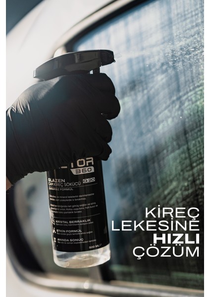 Factor 360 Glazen Cam Kireç Sökücü 500 ML fiyatları