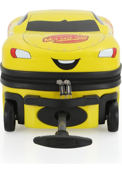 V306 ABS ÇOCUK VALİZ-YELLOW CAR