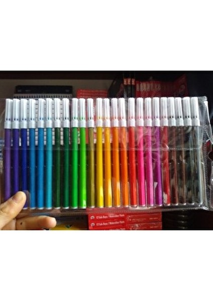 Trıx Class T-862 24 Renk Keçeli Kalem Seti Yüksek Kalite ve Canlı Renkler modelleri